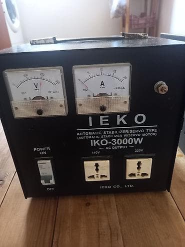 stabilizator 2000w: İşlənmiş, Ev üçün, 1 faza, Gərginliy stabilizatoru, 220/110 V, Ünvandan götürmə, Kredit yoxdur — 1