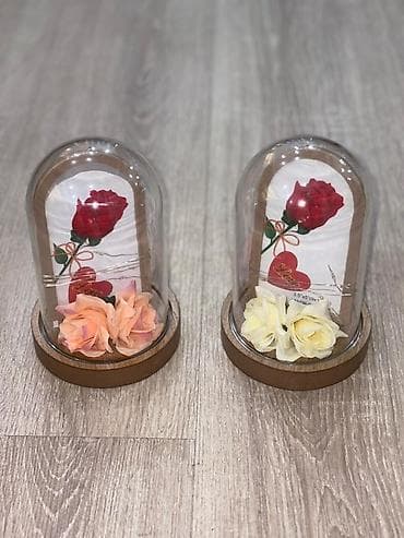 step deke: Fiqur, Şüşə, rəng - Qırmızı — 2