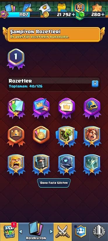ucuz saz: Clash Royale oyun hesabı - Kupa: 5744 (Kupa Yolu, 16. Arena) - Profil — 10