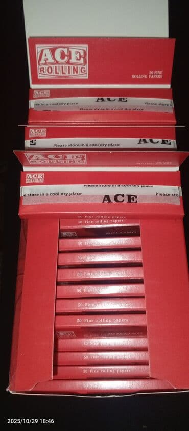 айкос баку цена: Siqaret kağızı 1 paçkada 40 ədəd kağız var. 48 paçka var. Qiymət 1 — 1