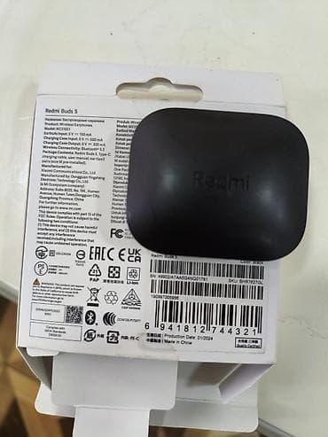 Simsiz (Bluetooth) Qulaqcıqlar, Xiaomi, rəng - Qara — 2