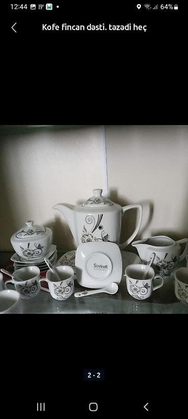 Fincanlar, rəng - Ağ, Şüşə, Türkiyə