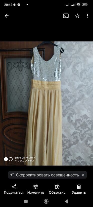 böyük bədən qadın donları: Ziyafət donları qırmızı 70.ag 20 m.,sarı şifon 60 m., 35 m — 7