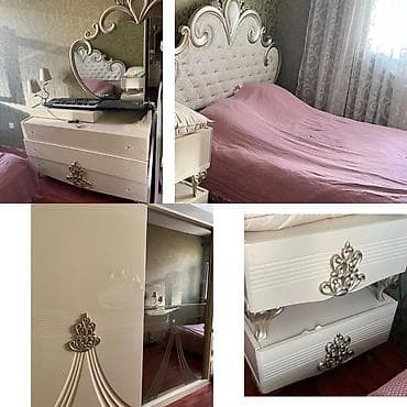 Ev üçün mebel: Klassik üslubda dolu yataq otağı mebel dəsti Dəst tərkibi: - Çarpayı — 1