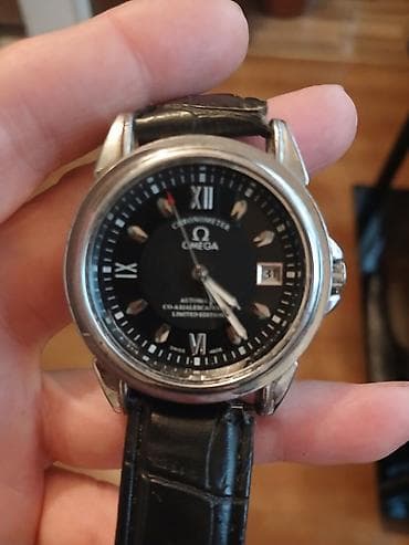 limited edition: Qol saatı, Omega, rəng - Qara — 1