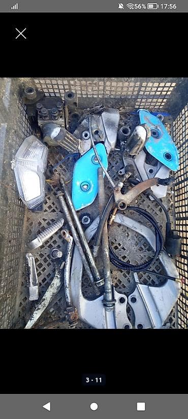 islenmis moped satilir: Motosiklet ehtiyat hissələri qarışıq dəst Satışda müxtəlif motosiklet — 2