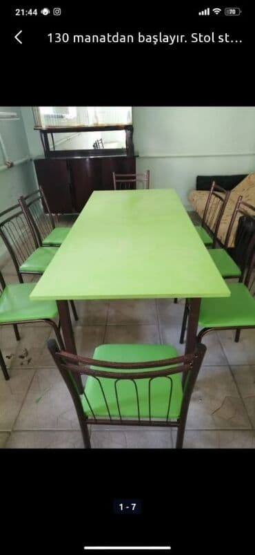 iran kafeli: Kvadrat masa, Mətbəx üçün, Qonaq otağı üçün, Dəhliz üçün, 4 nəfər, Açılmayan, İran, 3 il zəmanət — 6