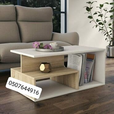 Jurnal masası, Yeni, Açılmayan, Laminat, Dördbucaq masa