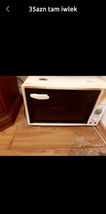 Duxovka Elektrik, rəng - Ağ, Ayrıca dayanan, İşlənmiş