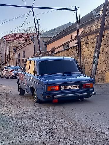 VAZ 2106 sedan - Kuzov: 4 qapılı klassik sedan, açıq-mavi rəng -