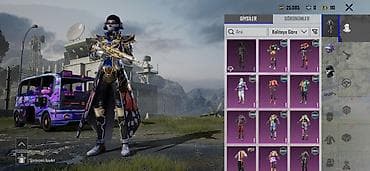 bas: PUBG Mobile hesabı – zəngin kolleksiya və kosmetikalar - Platforma — 4