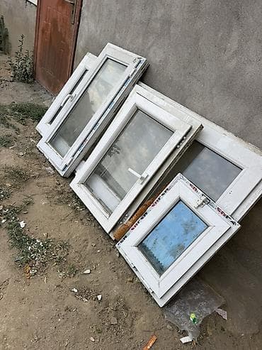 kilimlər: PVC plastik pəncərə çərçivələri (paket) - Material: ağ rəngli PVC — 3