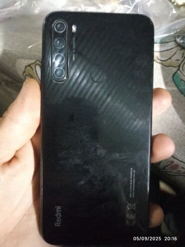 iphone 5 's: Xiaomi Redmi note 8 smartfon - Arxa qapaqda “Redmi” loqosu - Rəng — 1