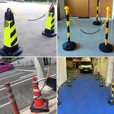 qara metal: Ayirıcı zəncir VKLUXP03SQ, plastik, 6 mm, 25 m Xüsusiyyətlər Brend — 3