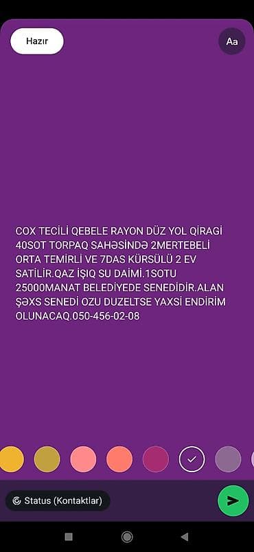 sekide satilan evler 2021: 8 otaq, 190 kv. m, Orta təmir — 1