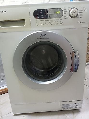 Ütülər və buxarlayıcılar: Paltaryuyan maşın Samsung, 5 kq, Avtomat, Qurutmasız — 2