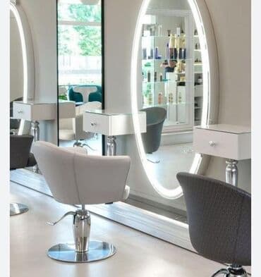 stolustu komputer: Yeni, Saş kəsimi üçün masa, Güzgülü — 4