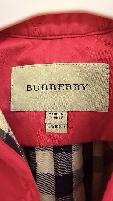 Burberry uşaq jaketi – klassik britaniya tərzi - Model: Burberry — 5