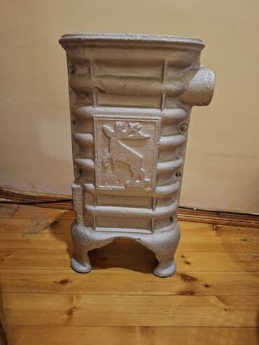 mebel içi sobalar: Döküm soba korpusu (odun/kömür sobası üçün) - Material: ağır tökmə — 2