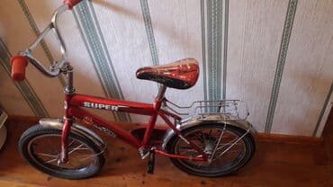 трехколесный велосипед: Б/у Четырехколесные Детский велосипед 16", скоростей: 14, Самовывоз — 2