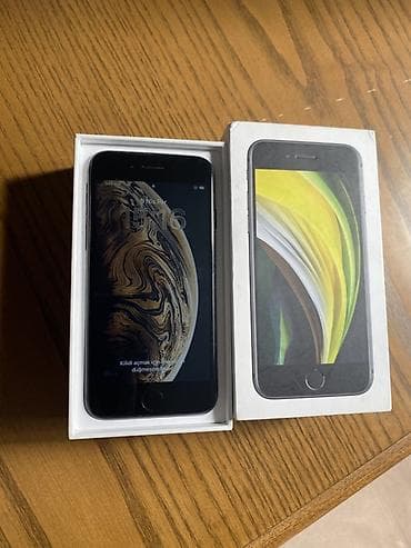 IPhone SE 2020, 64 GB, Qara, Barmaq izi lalafo.az -da IPhone SE 2020, 64 GB, Qara, Barmaq izi