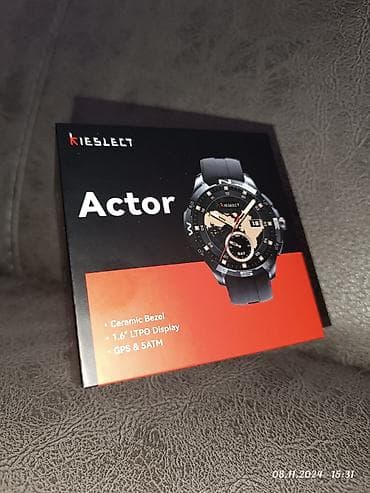 smart qol saat: Kieslect Actor ağıllı saat. hec bir problemi yoxdu real aliciya — 1