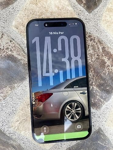 ayfon 17 pro: IPhone 14 Pro, 128 GB, Qara, Simsiz şarj, Face ID — 6