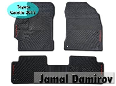 рейлинги на авто: Toyota corolla 2013 ucun ayaqaltilar. Коврики для toyota corolla 2013 — 1