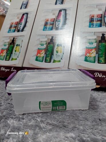 Termoqablar: Saxlama qabi her olcude box konteyner 1 litr 2 litr 3 litr 5 litr 9 — 9