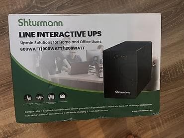 discover note 21 plus: Shturmann Line-Interactive UPS – 1000 VA / 600 W-təzədir qutu ağzı — 1