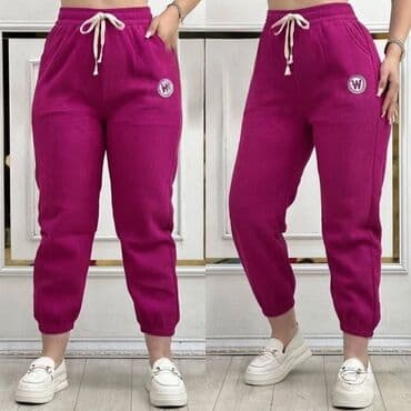 kiqurum qadın pijamaları: Qadın üçün rahat idman şalvarları - Model: jogger kəsim - Rənglər — 2