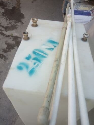 qosqu su ceni: Bak, Plastik, 250 l l, Yeni, Ünvandan götürmə — 4