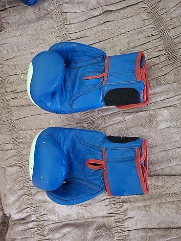 teve boks: Məhsul: Boks əlcəkləri – 2 cüt 1) Everlast (12 oz) - Rəng: mavi - — 4