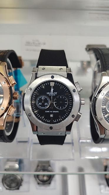 Qol saatları və aksesuarlar: Yeni, Qol saatı, Hublot, rəng - Gümüşü — 8