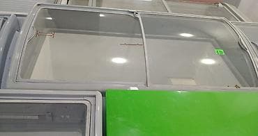 Şüşə sürgülü qapaqlı dondurucu/soyuducu vitrin - Üst hissəsi şəffaf