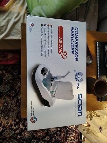 tibb xalat: SCIAM NB-210C kompressor tipli nebulayzer Məhsul təsviri: - Model — 2