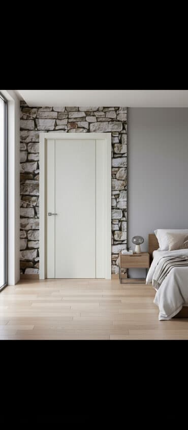 Yataq otağı üçün Yeni Otaq qapısı 90x205 sm Naliçnik ilə, Zəmanətli, Ödənişli quraşdırma, Pulsuz çatdırılma, Ödənişli çatdırılma, Rayonlara çatdırılma