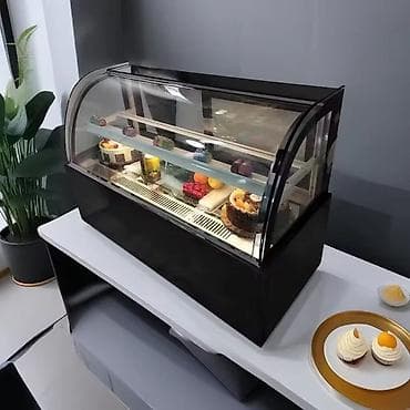 Vitrinli soyuducu şkaf – konditer və kafe üçün Məhsulun təsviri: - — 1