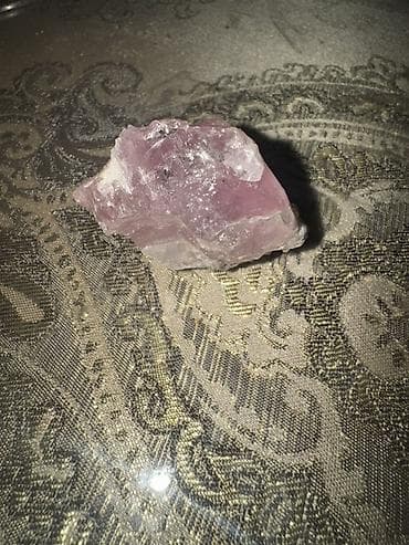 фото: Təbii çəhrayı kvars daşı (rose quartz) – xam/parça halında — 2