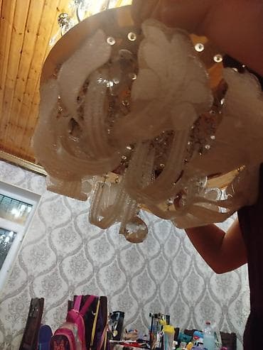 dibçək satışı: Çılçıraq, 10 və daha çox lampa, Şüşə — 5