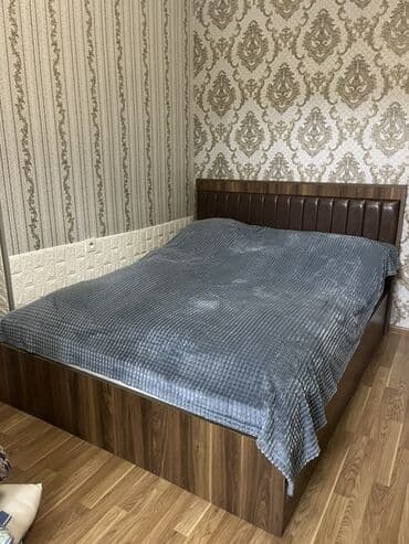 мебель в стиле лофт: İkinəfərlik çarpayı, Dolab — 3