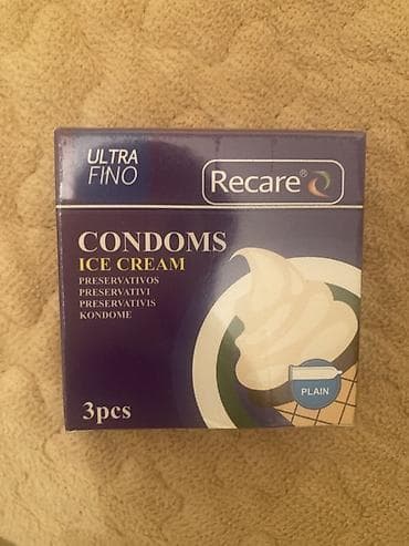 Məhsul: Recare Ultra Fino prezervativlər – Ice Cream (dondurma)