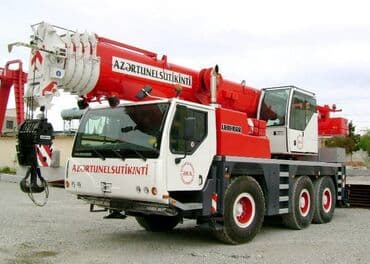 ot presi satilir: Kran İcarəsi Liebherr "Azərtunelsutikinti" MMC 30 t - 220 t -a dək — 1