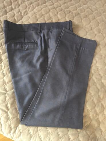 boyuk bədən geyimlər: Klassik Şalvar, 8XL, rəng - Boz — 1