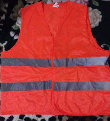 qaqa geyimi: Təhlukəsizlik jiletləri.Yeni Razmer:XXL /2 ədəd var. Sarı və Narıncı — 4