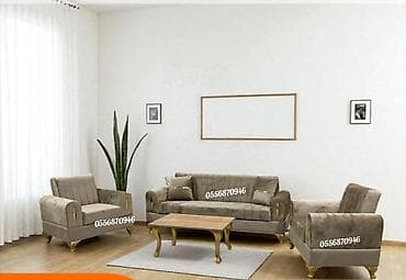 Yeni, Divan, 2 kreslo, Bazalı, Açılan