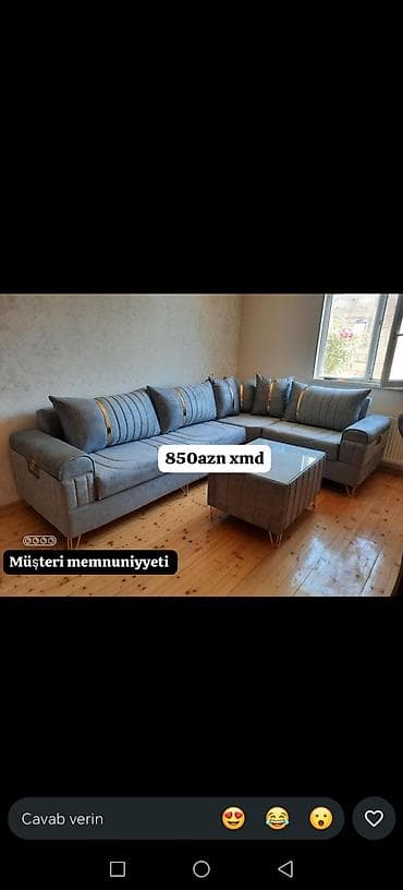 bal: Məhsul: Künc divan dəsti – “Piramida Künc” - Müasir dizaynlı — 3