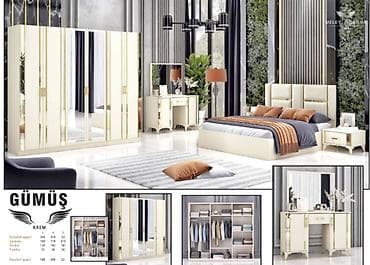 Yataq otağı dəstləri: İkinəfərlik çarpayı, Tumba, Dolab, Termo, Yeni — 1