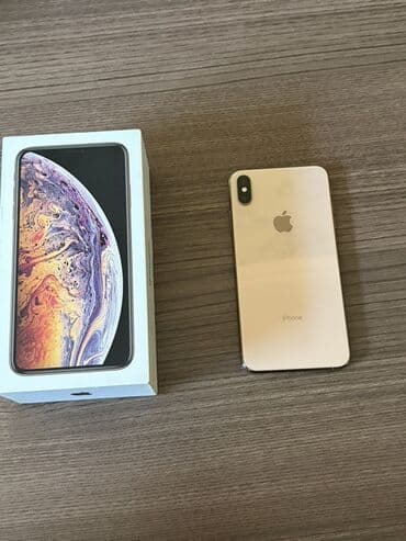 кнопочный телефон в баку: IPhone Xs Max, 256 ГБ, Золотой — 1