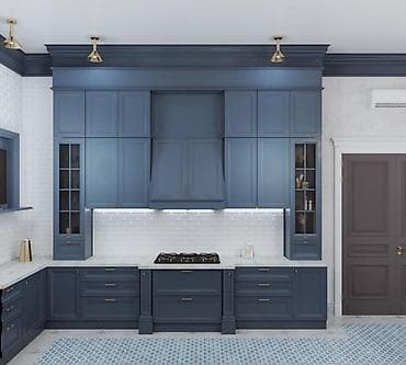 Tata: Sifarişlə mətbəx dəsti, Özü çəkən petlələr, MDF, Kredit yoxdur, Pulsuz çatdırılma, Rayonlara çatdırılma — 4